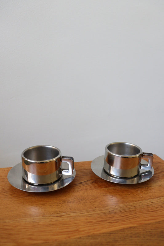 The Casalinghi - stainless steel espresso cups