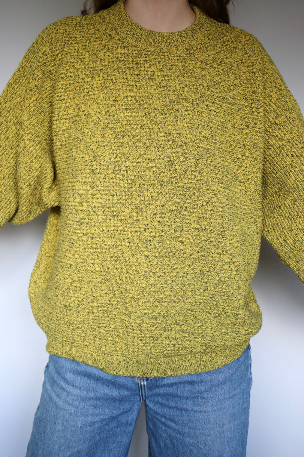 The Black Mustard - vintage Carlo Colucci sweater - S up to XL