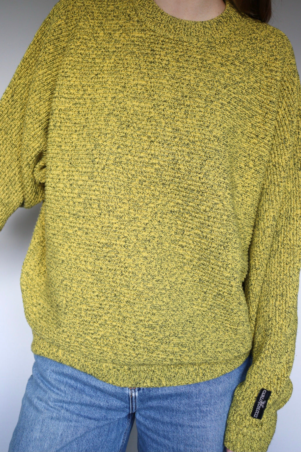 The Black Mustard - vintage Carlo Colucci sweater - S up to XL