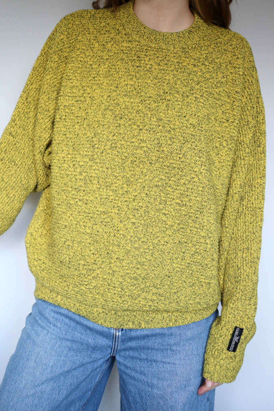 The Black Mustard - vintage Carlo Colucci sweater - S up to XL