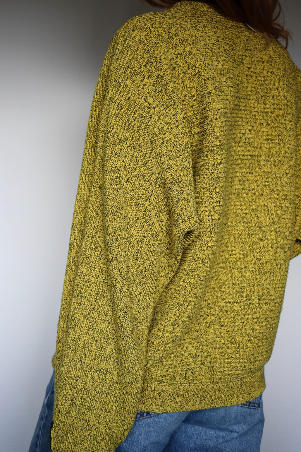 The Black Mustard - vintage Carlo Colucci sweater - S up to XL