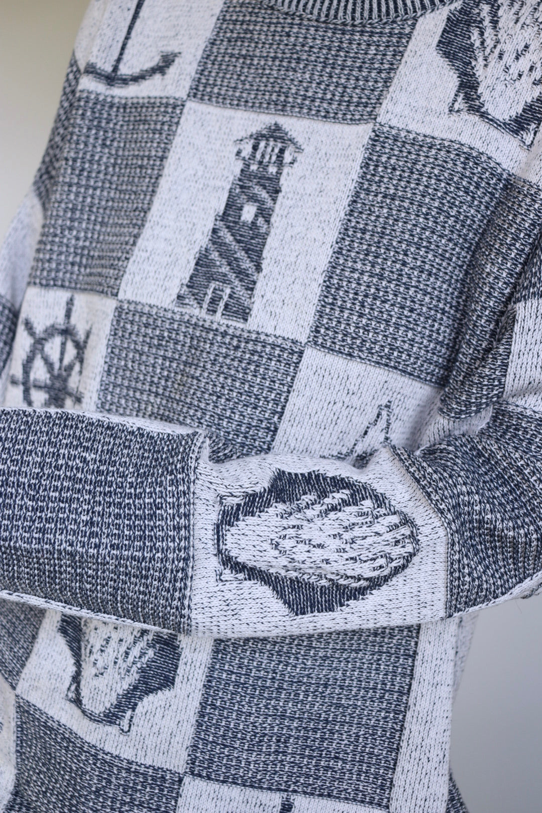 The Crown Point - vintage nautical sweater - S up to XL/XXL