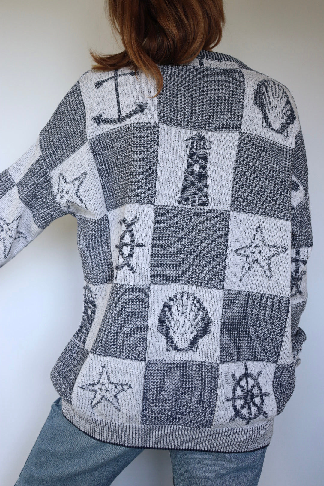 The Crown Point - vintage nautical sweater - S up to XL/XXL
