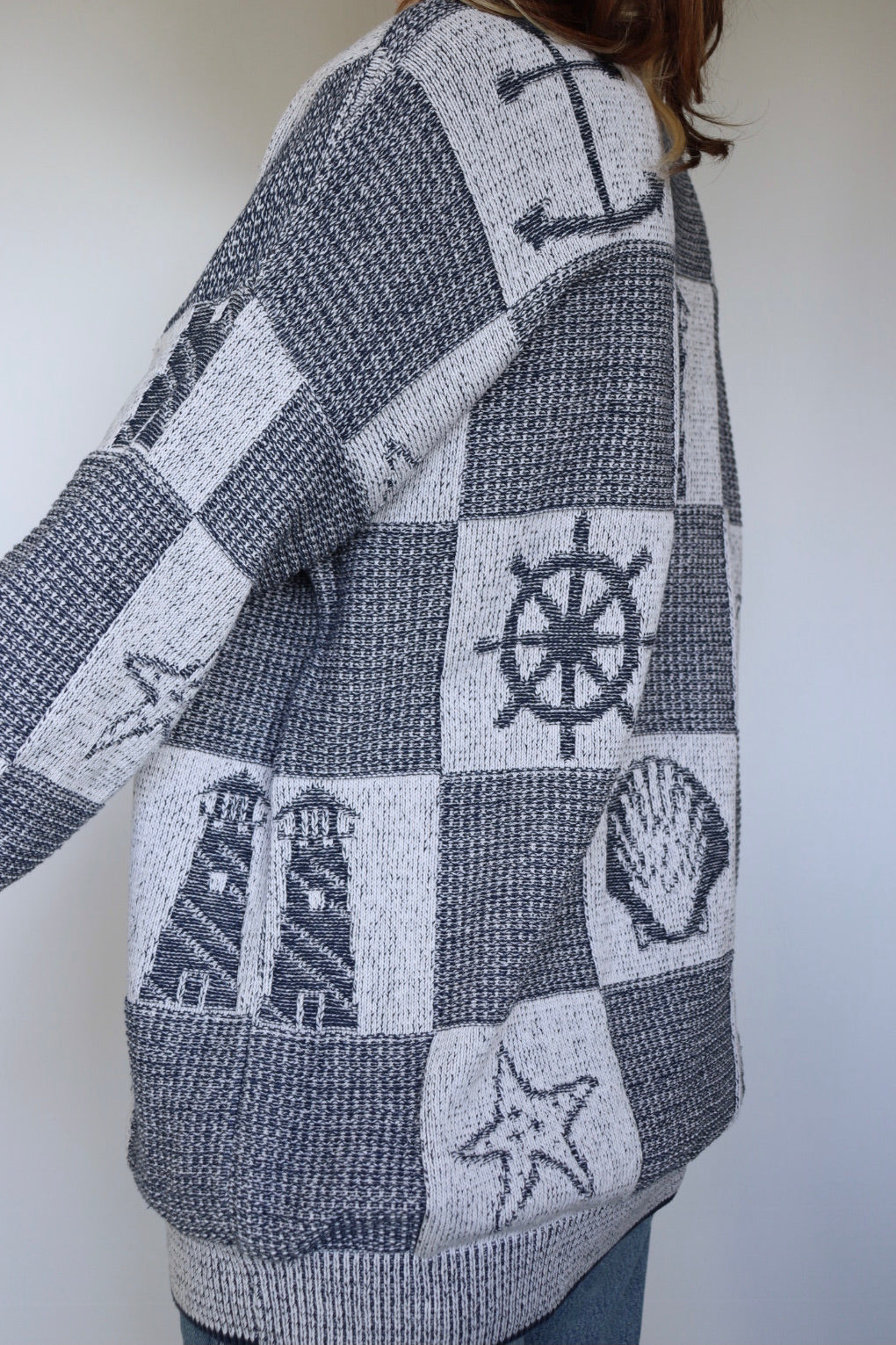 The Crown Point - vintage nautical sweater - S up to XL/XXL