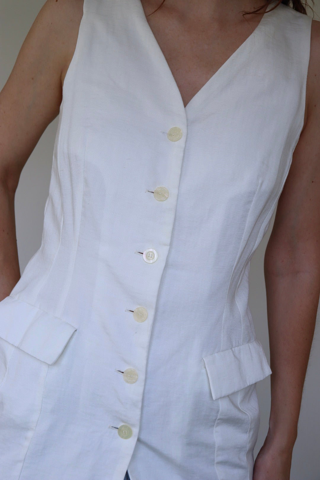 The Crispy Gilet - top / gilet - S up to M