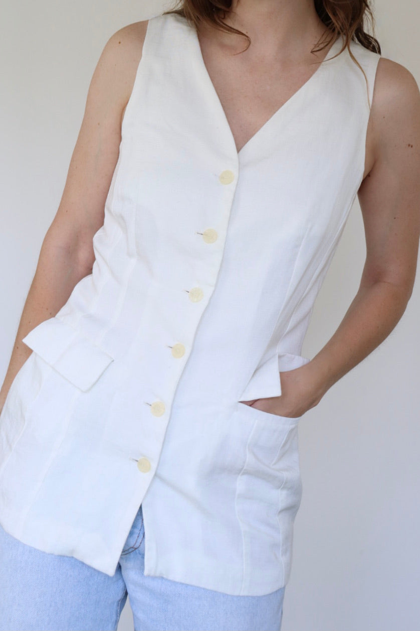 The Crispy Gilet - top / gilet - S up to M