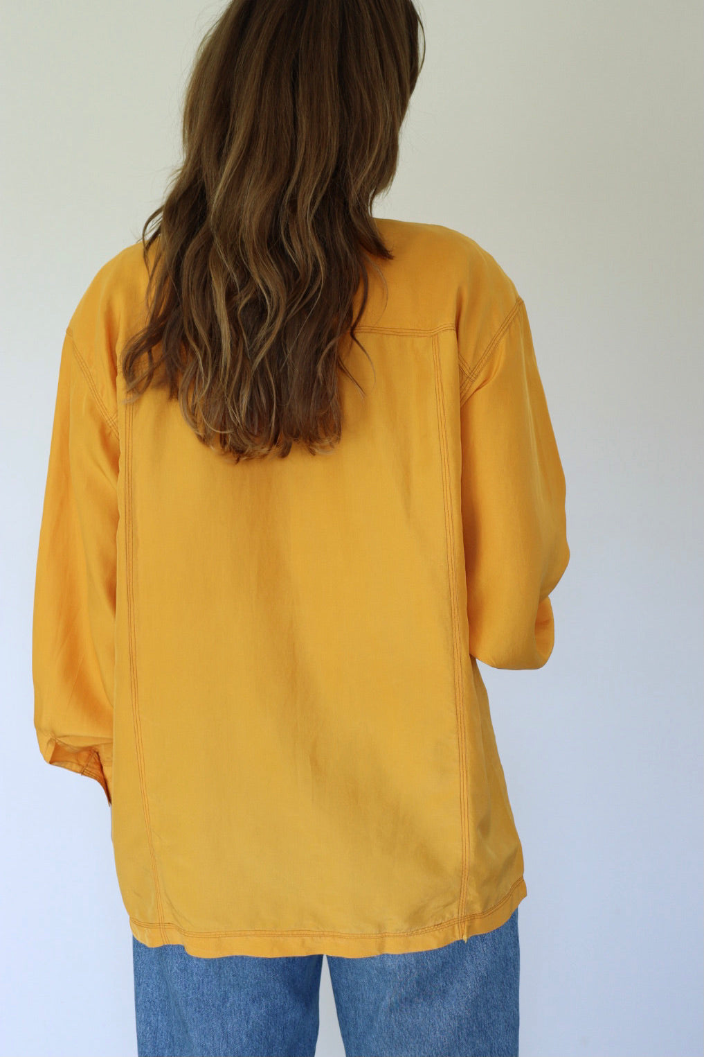 The Silk Sunshine - silk blouse - S up to XL