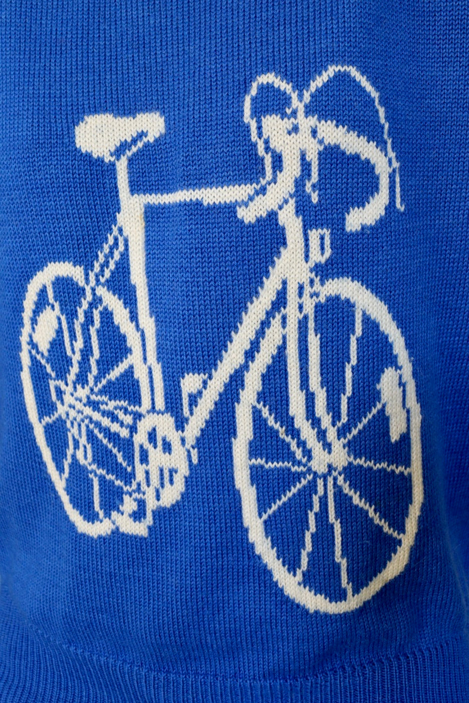 The Blue Bicycle - vintage sweater - S up to L