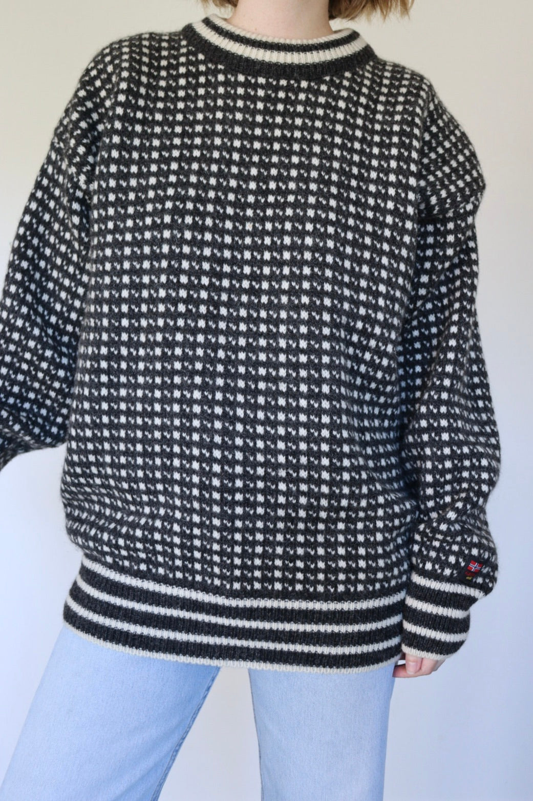 The Gjestal Exclusive - vintage Nordic wool sweater - S up to XXL