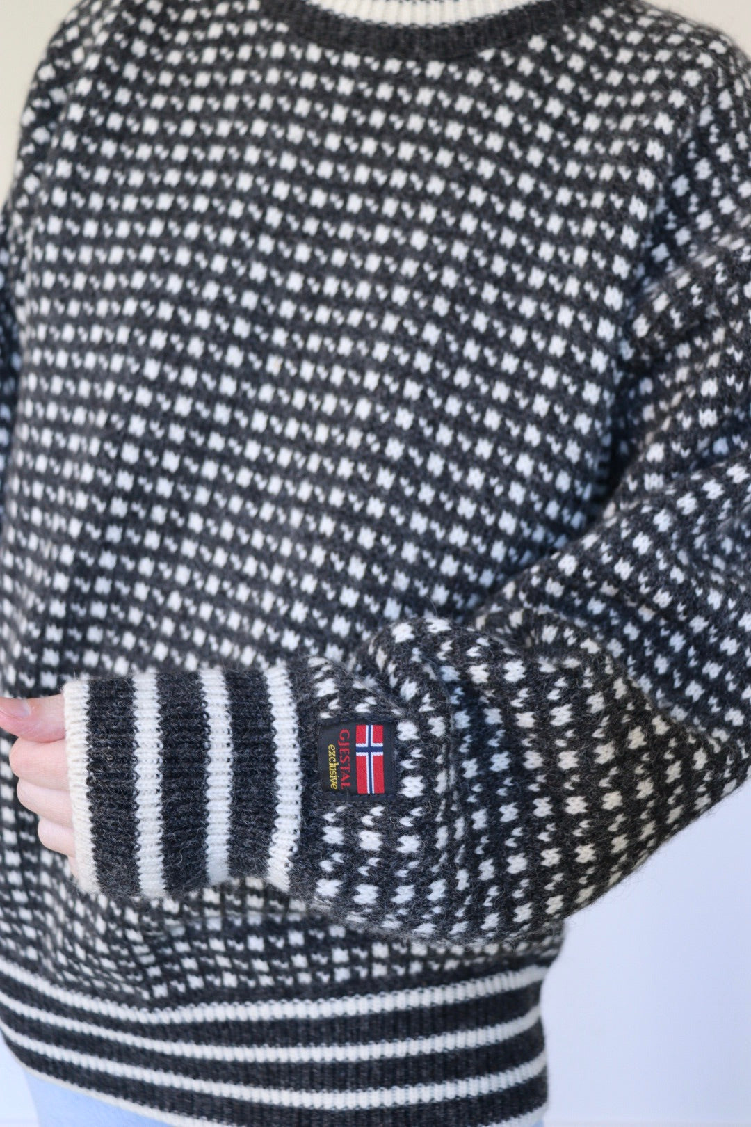 The Gjestal Exclusive - vintage Nordic wool sweater - S up to XXL