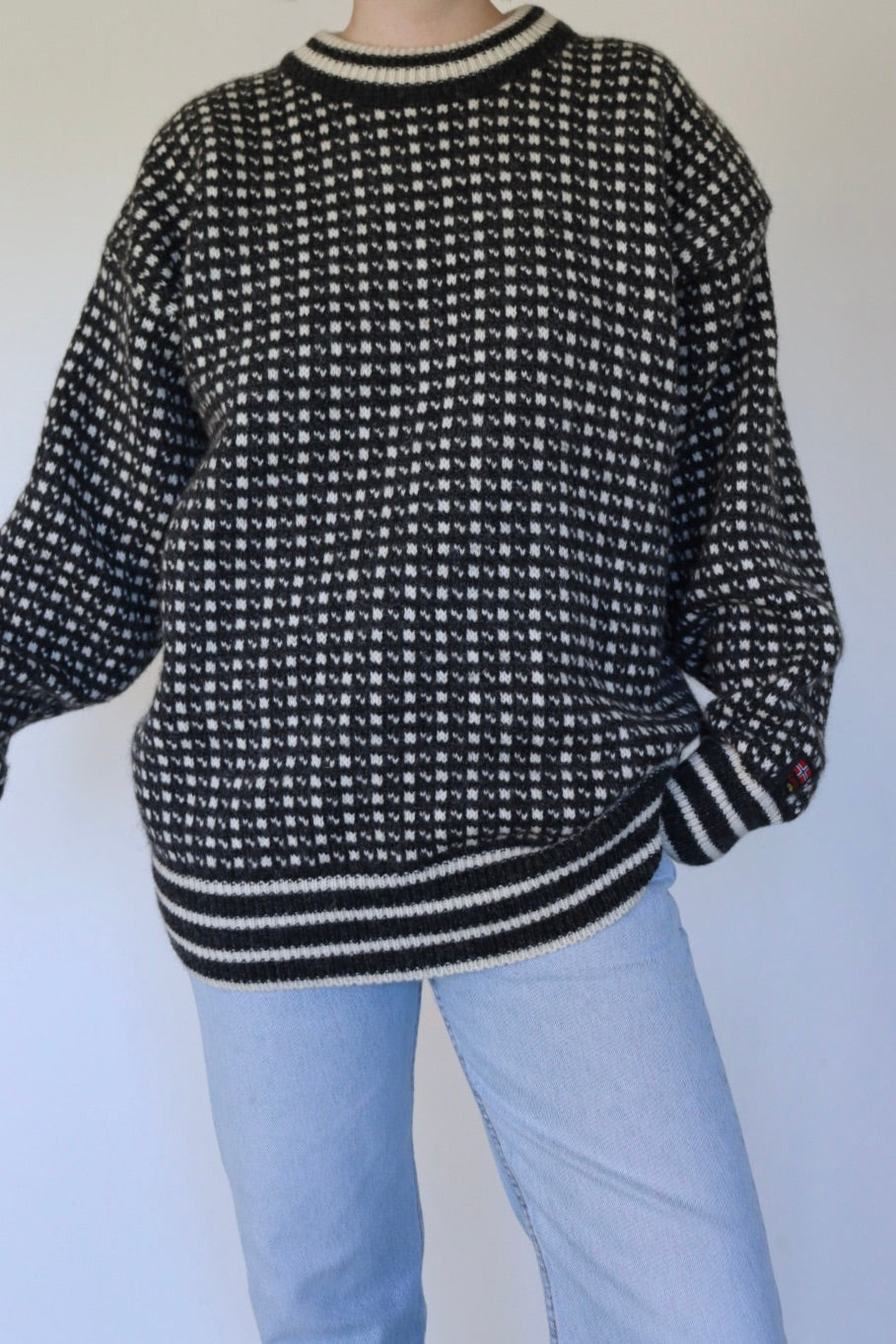 The Gjestal Exclusive - vintage Nordic wool sweater - S up to XXL