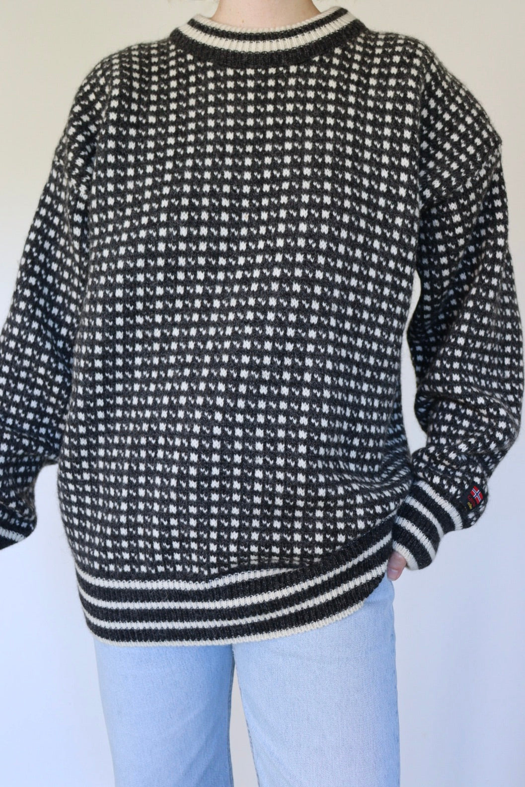 The Gjestal Exclusive - vintage Nordic wool sweater - S up to XXL