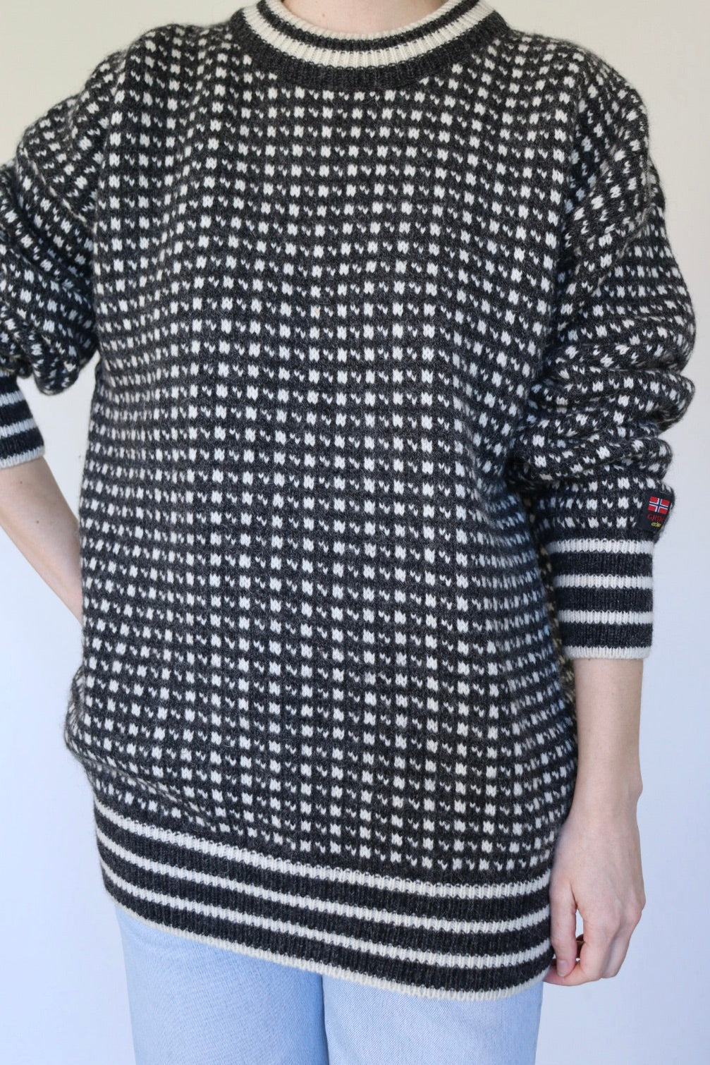 The Gjestal Exclusive - vintage Nordic wool sweater - S up to XXL