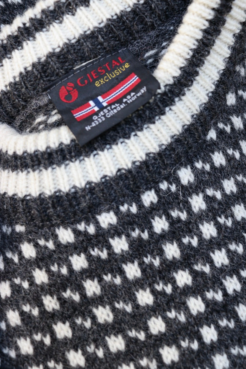 The Gjestal Exclusive - vintage Nordic wool sweater - S up to XXL