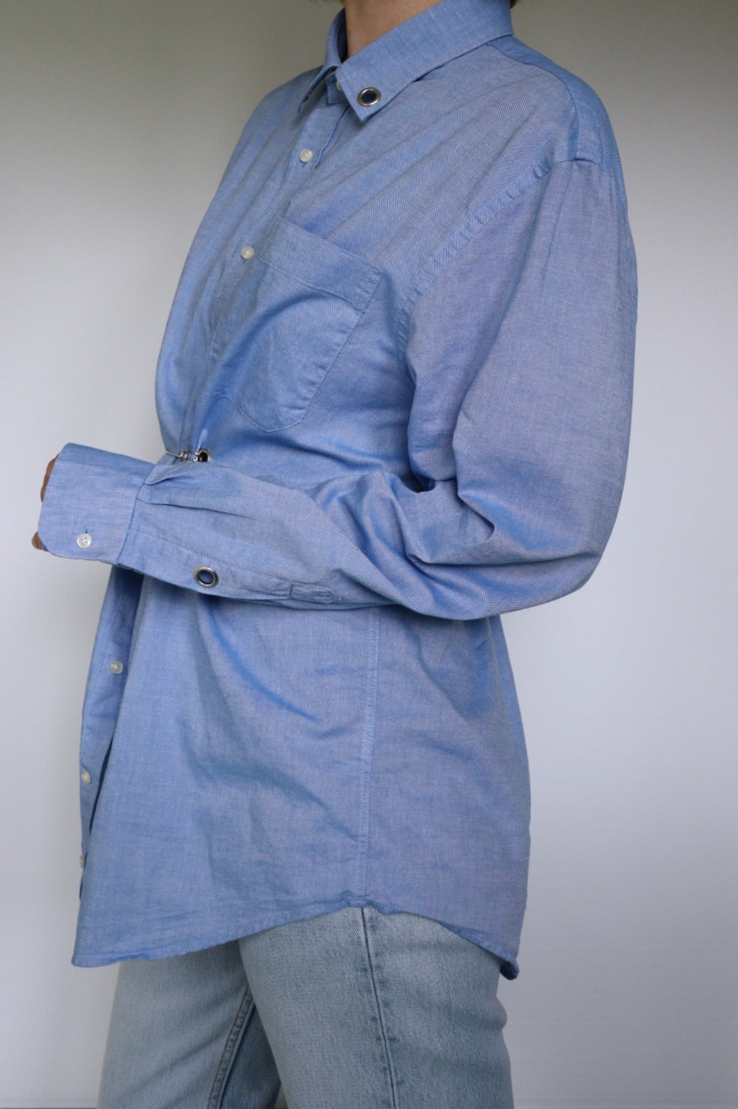 Blouse Le Ly - reworked vintage blouse - S up to XL