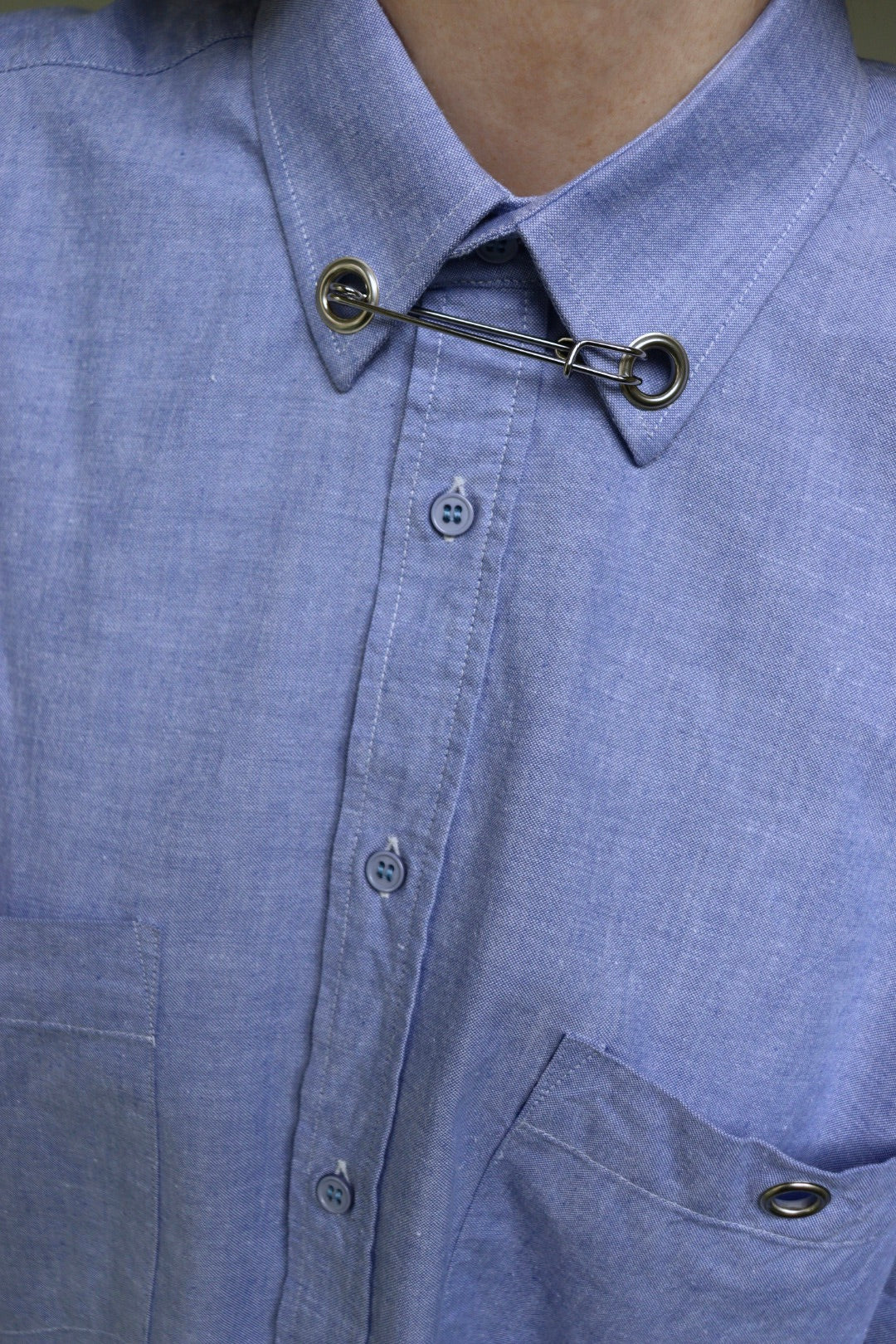 Blouse Le Ly - reworked vintage blouse - S up to L