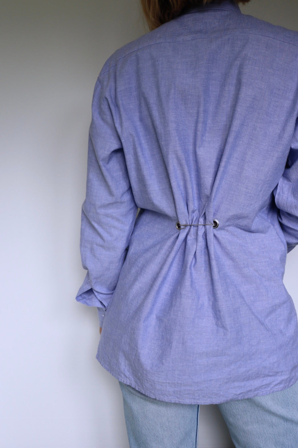 Blouse Le Ly - reworked vintage blouse - S up to L