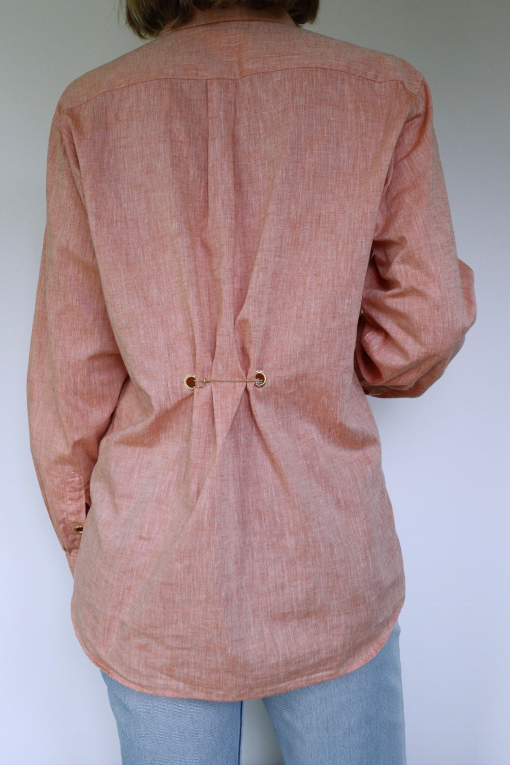 Blouse Le Ly - reworked vintage blouse - S up to L