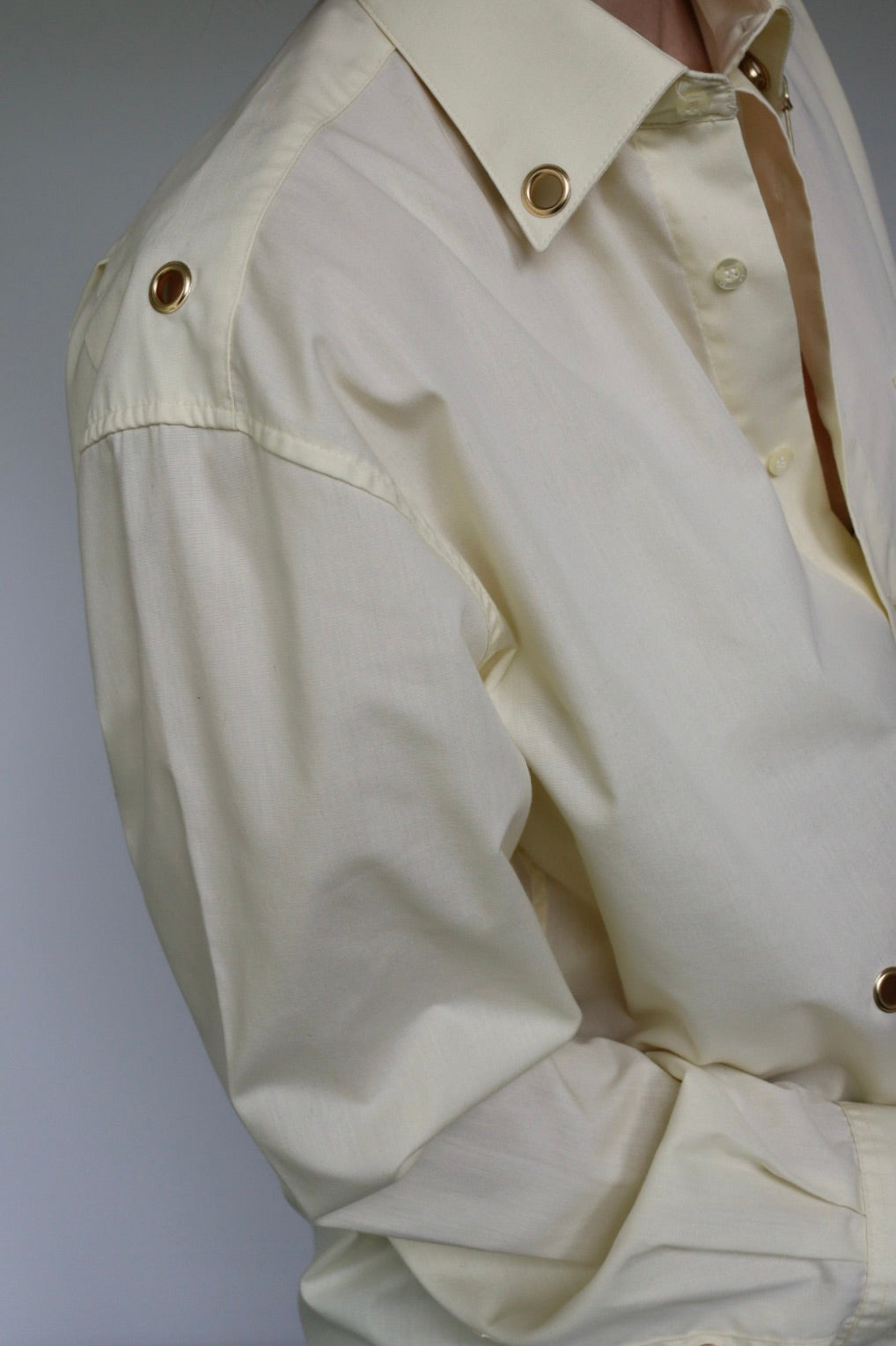Blouse Le Ly - reworked vintage blouse - S up to XL