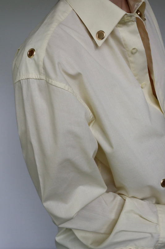 Blouse Le Ly - reworked vintage blouse - S up to XL