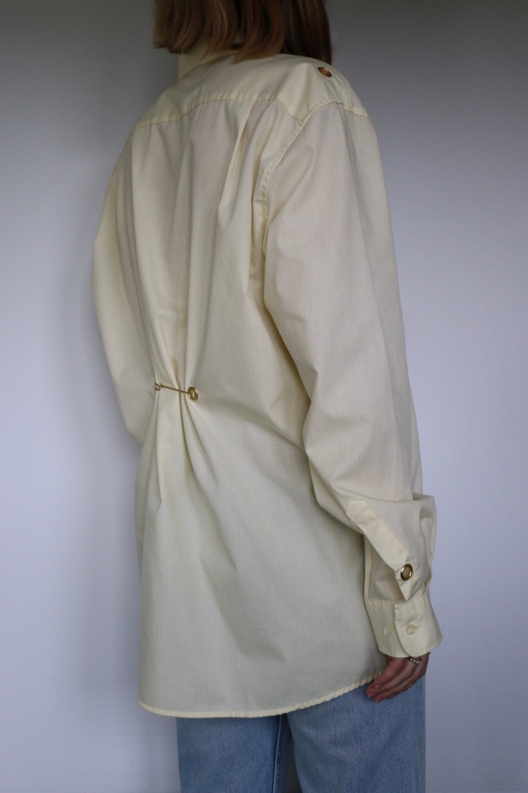 Blouse Le Ly - reworked vintage blouse - S up to XL