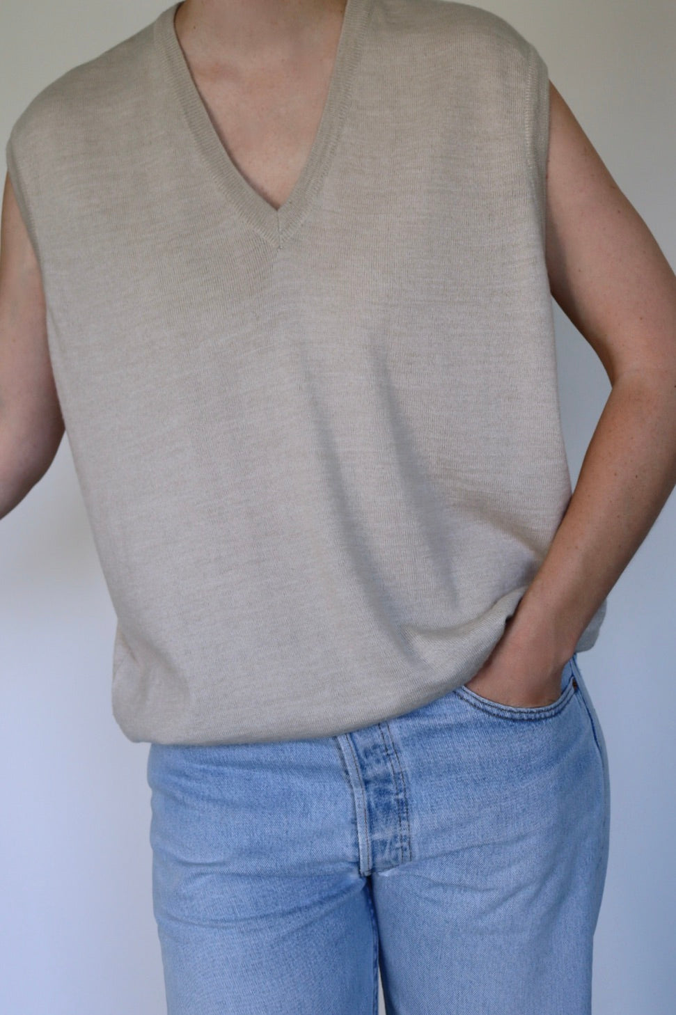 The Bennet 1950 - vintage spencer / sweater vest - S up to XXL