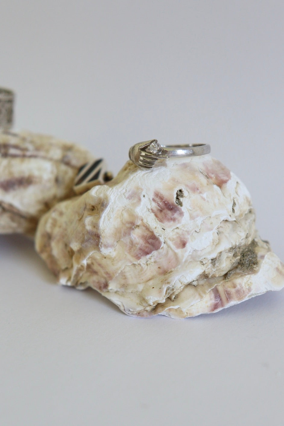 The St. Rita - vintage silver ring