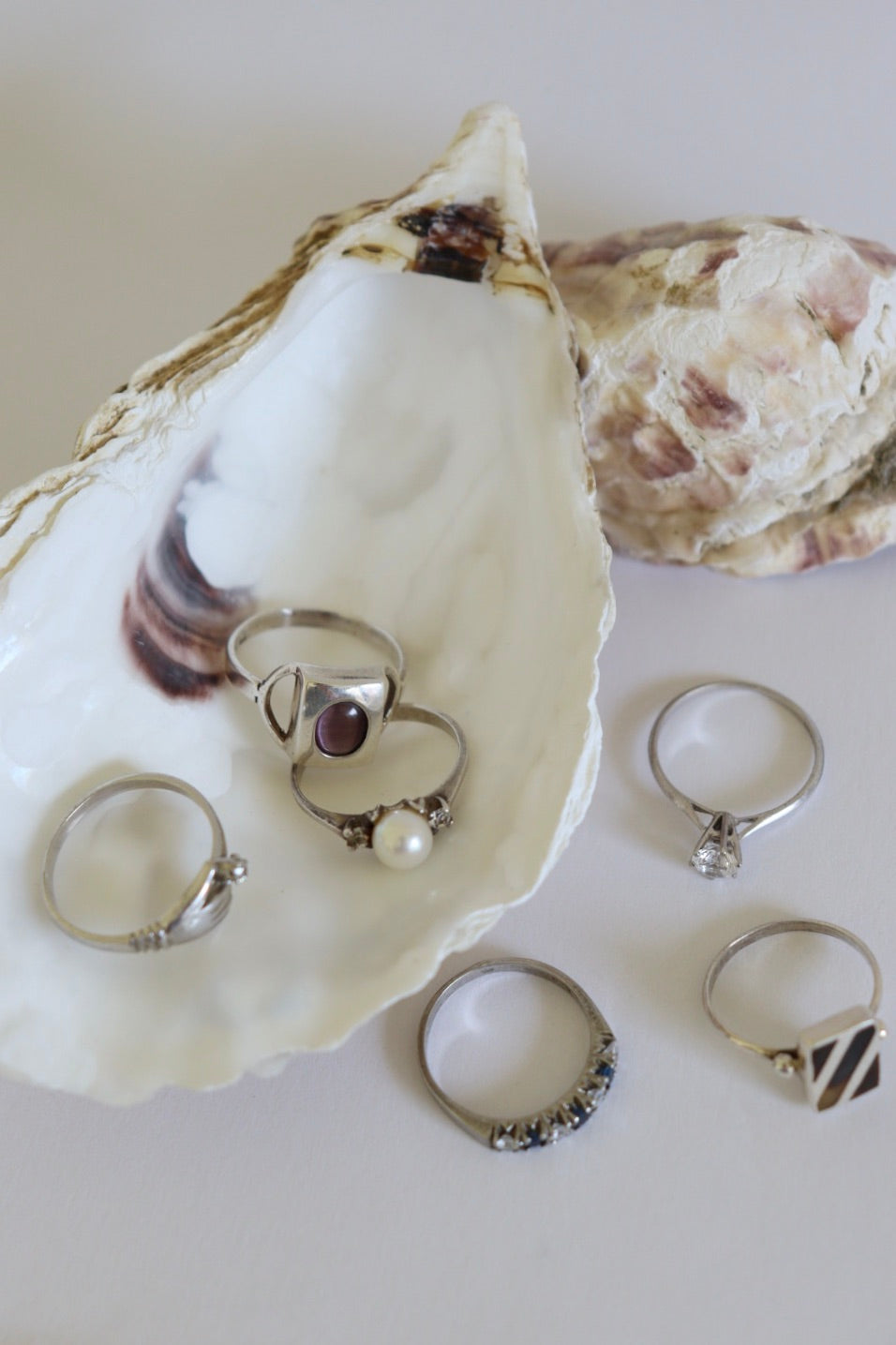 The St. Rita - vintage silver ring
