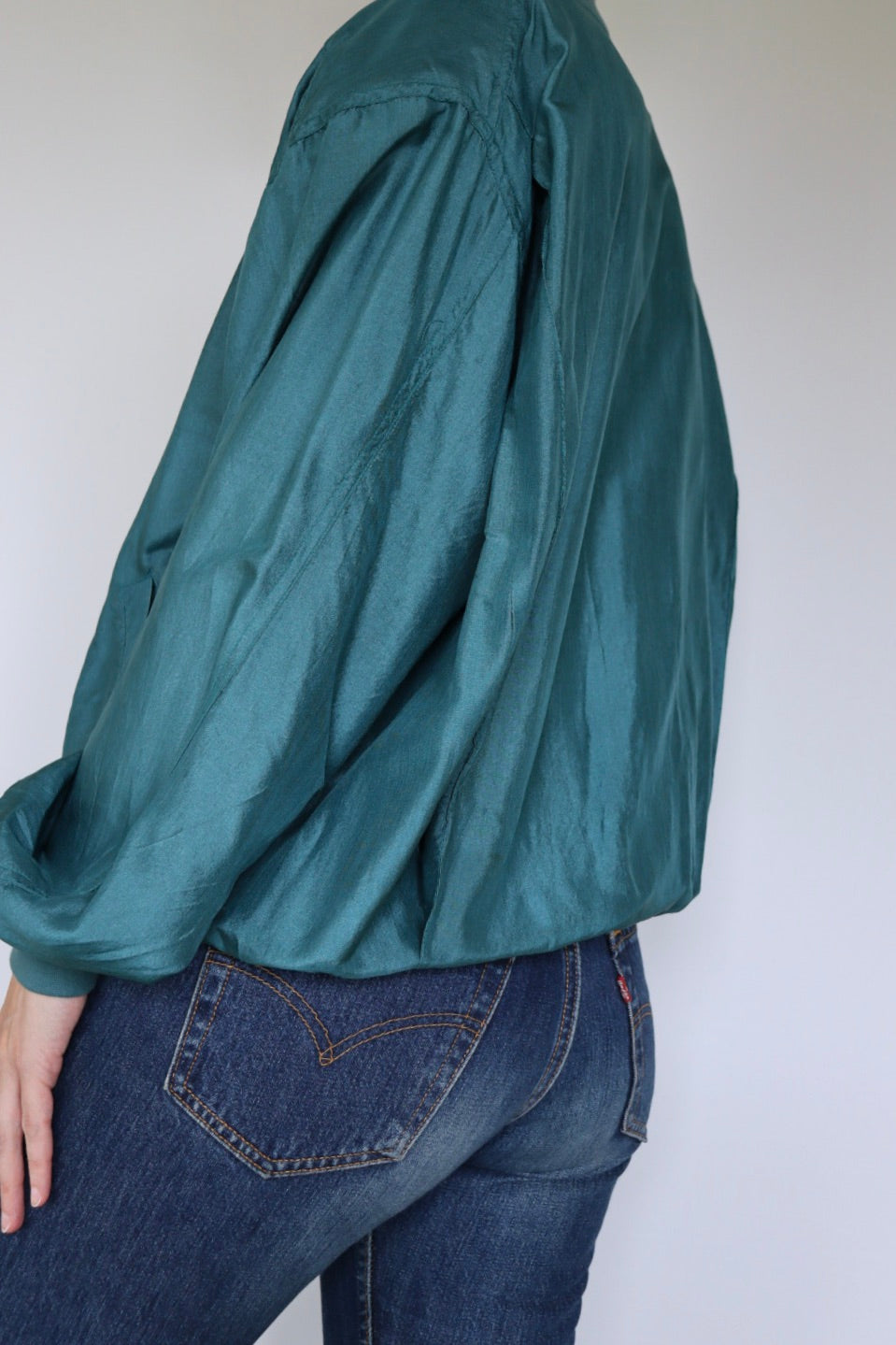 The Silk Bomber - vintage silk bomber jacket - S up to XL