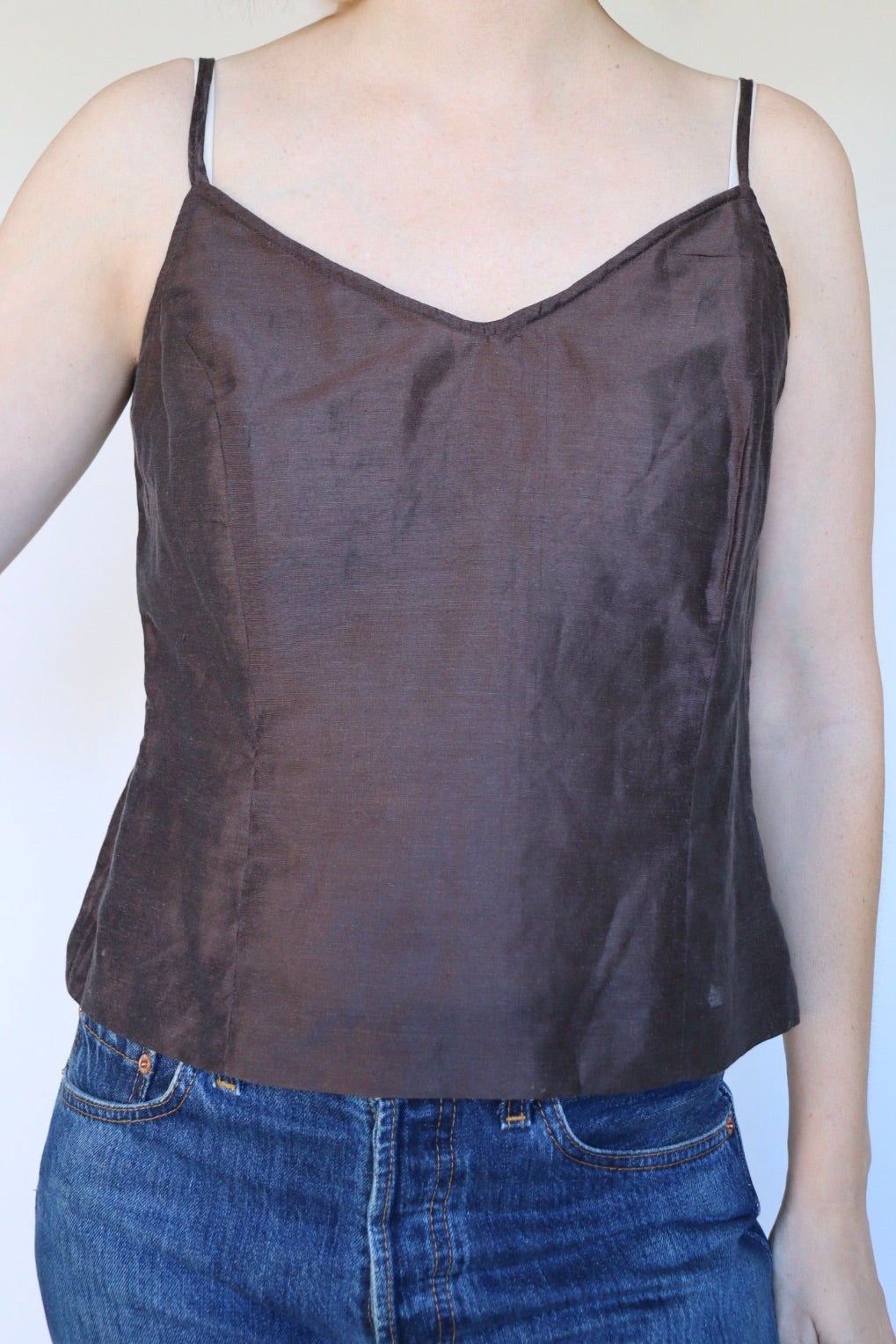 The Spaghetti Strap - vintage top - S up to M