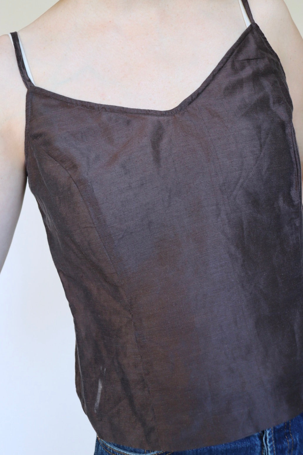 The Spaghetti Strap - vintage top - S up to M