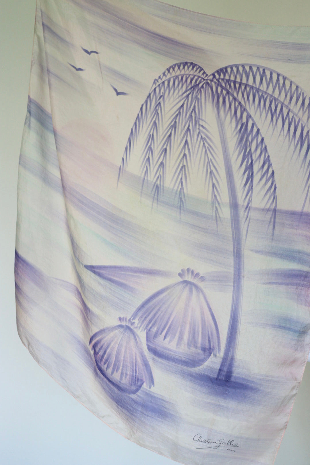 The Orchid Island - square scarf