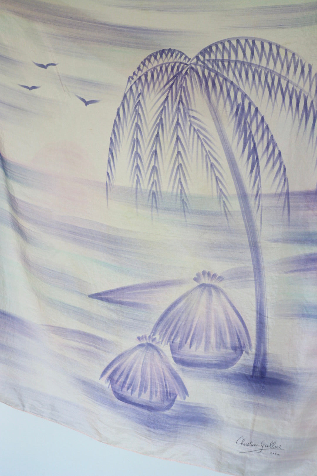 The Orchid Island - square scarf