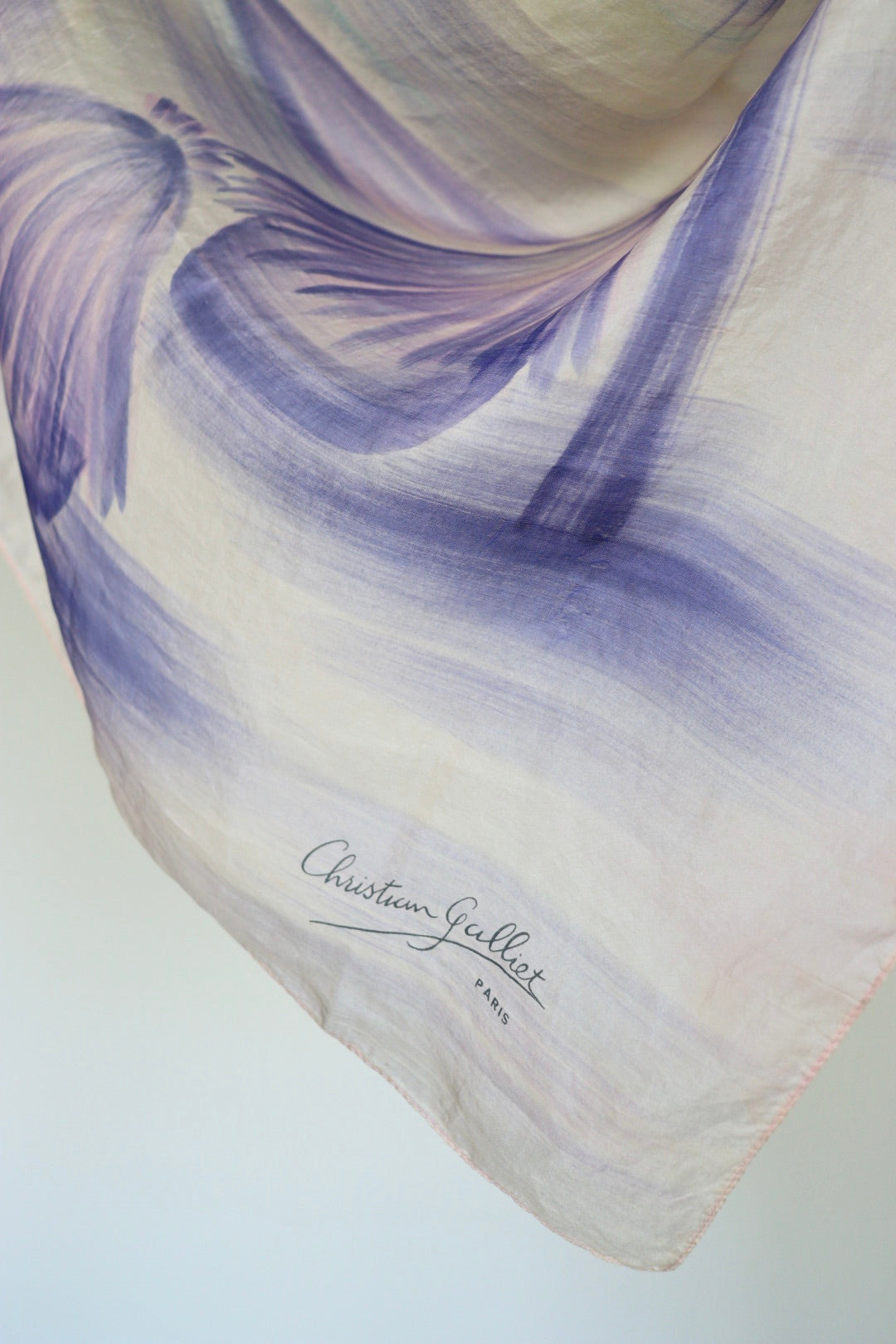 The Orchid Island - square scarf