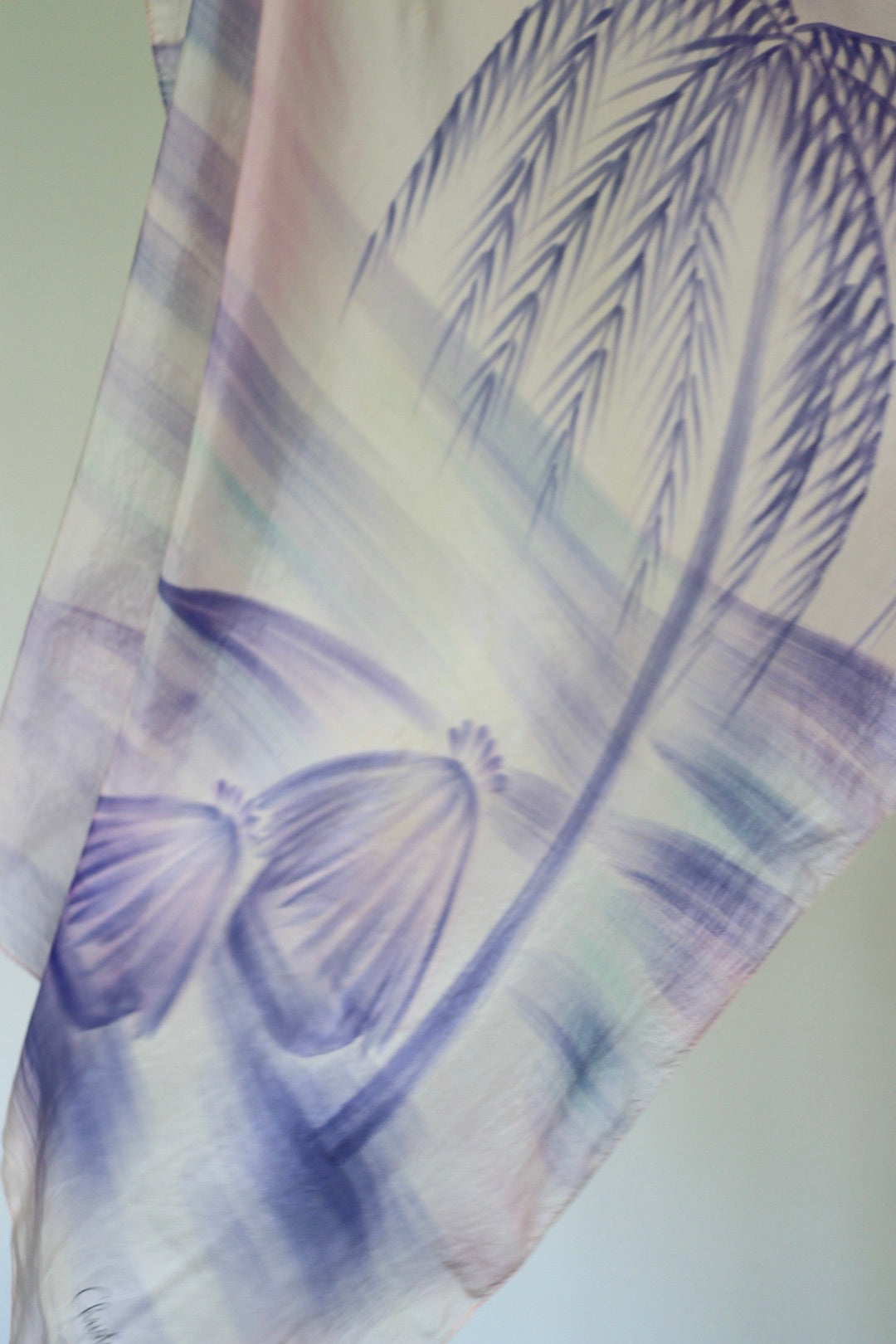 The Orchid Island - square scarf