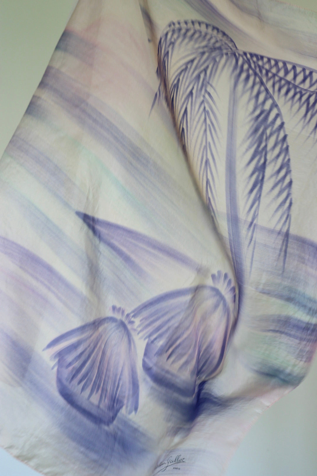 The Orchid Island - square scarf