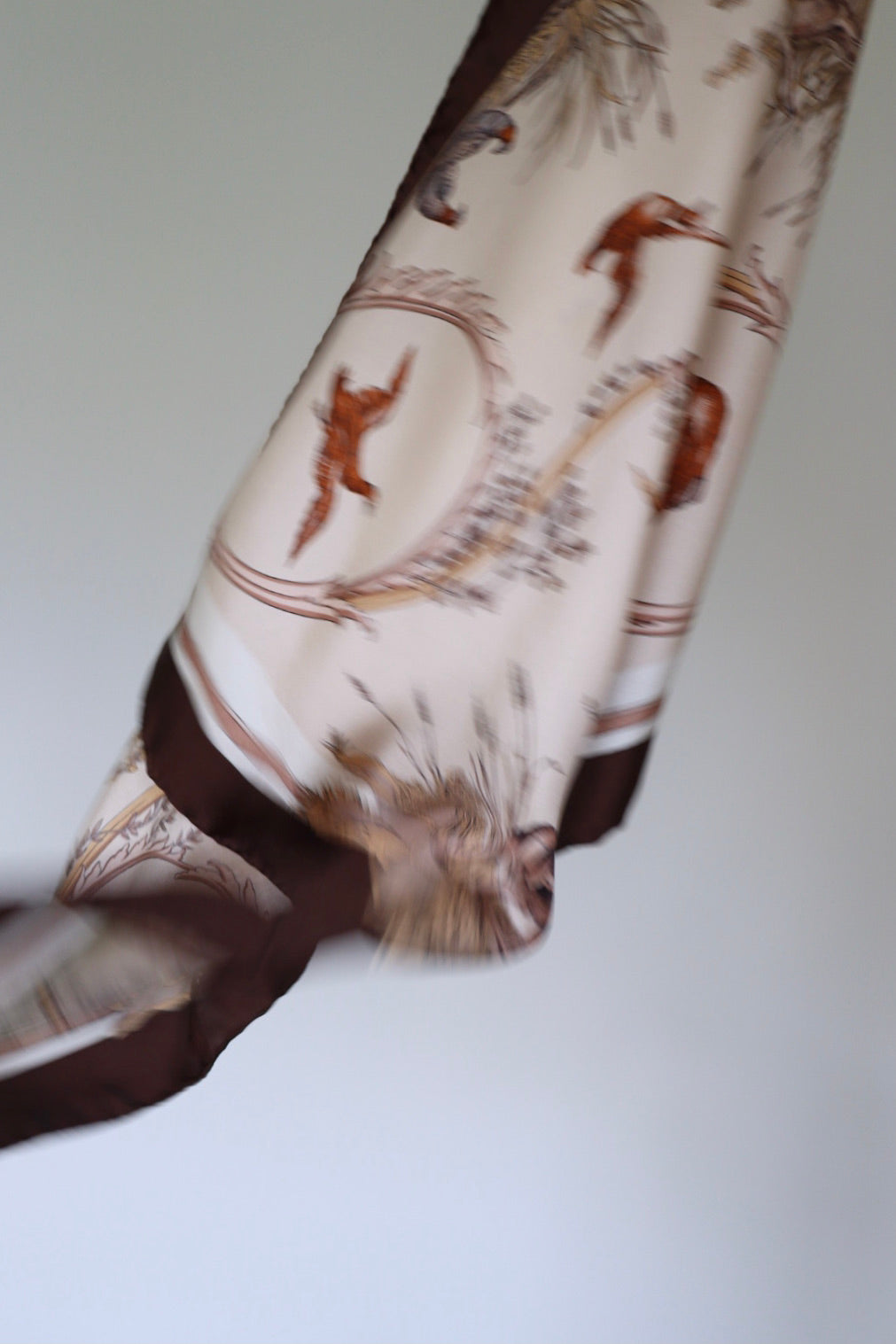 The Flying Fazant - square scarf