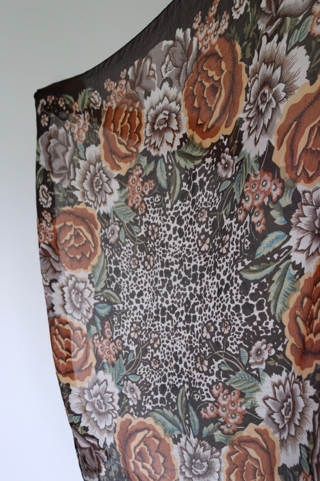 The Flower Jungle - square scarf