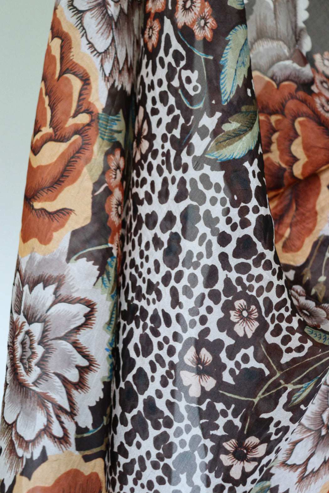 The Flower Jungle - square scarf