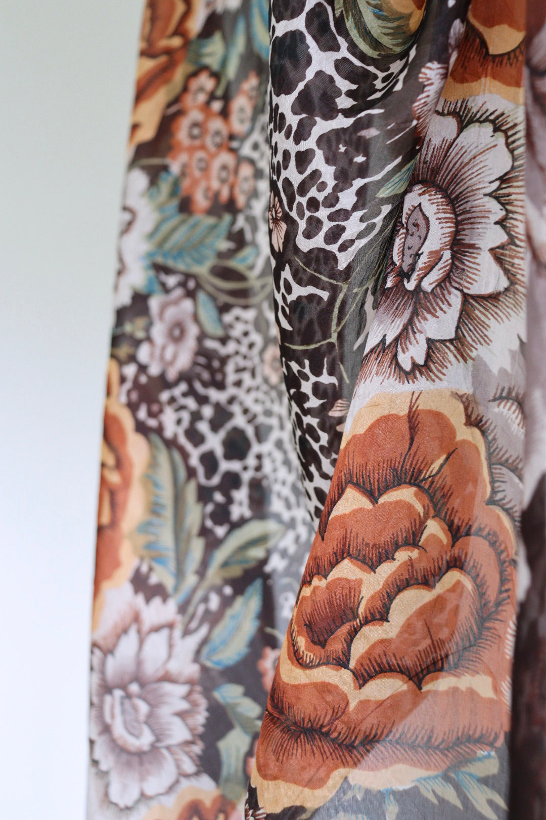 The Flower Jungle - square scarf