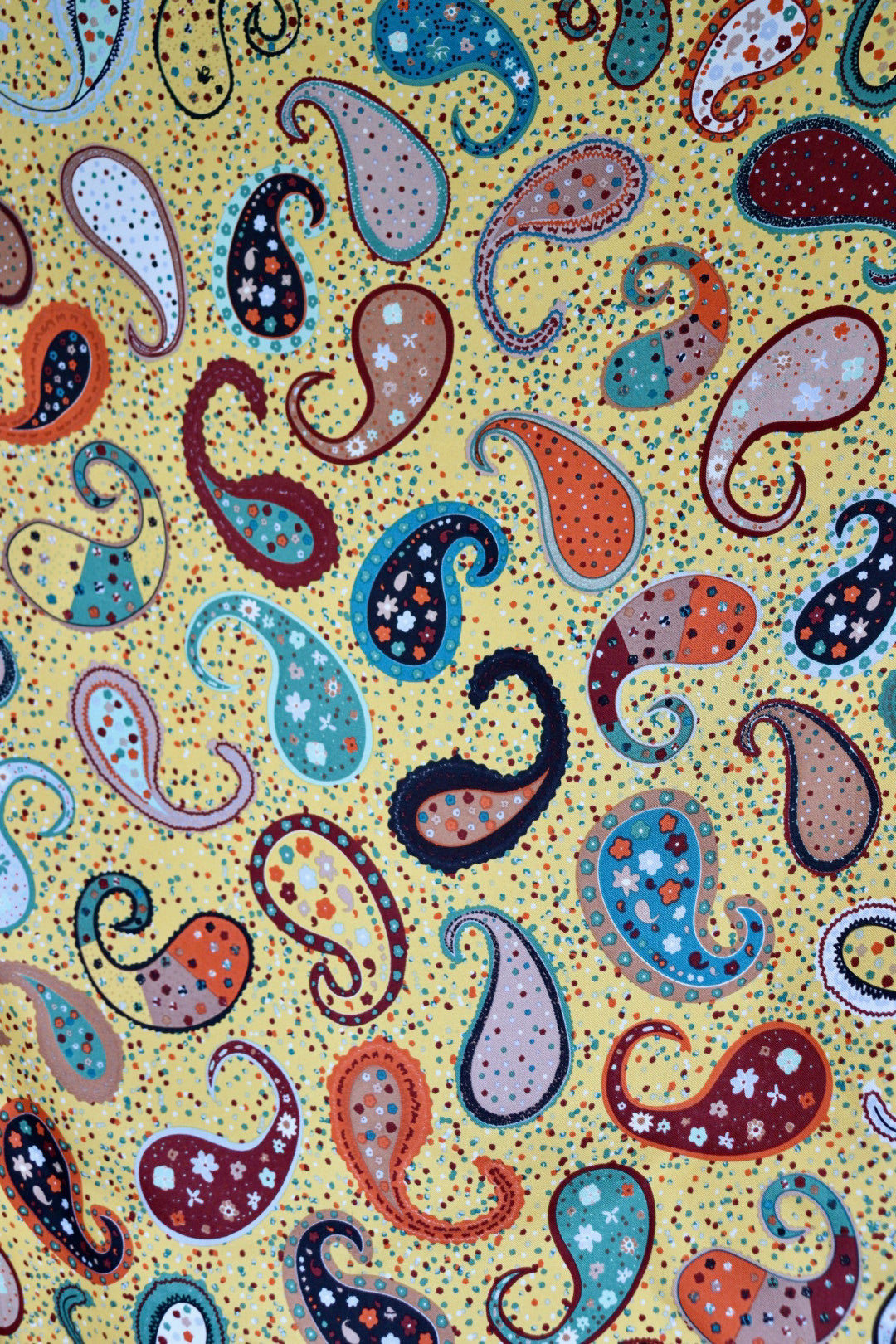 The Paisley Party - square scarf