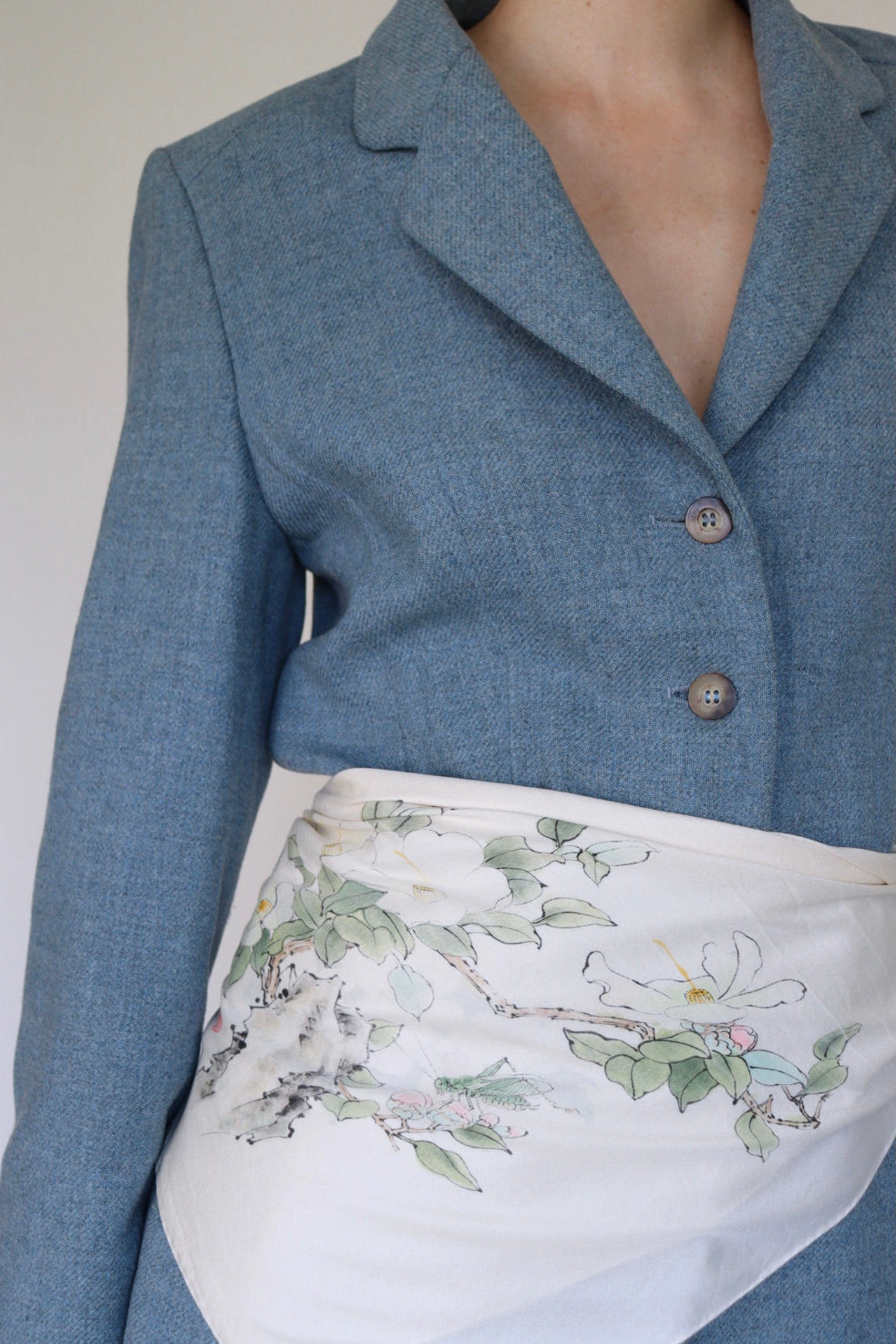 The Blossom Tree - square scarf