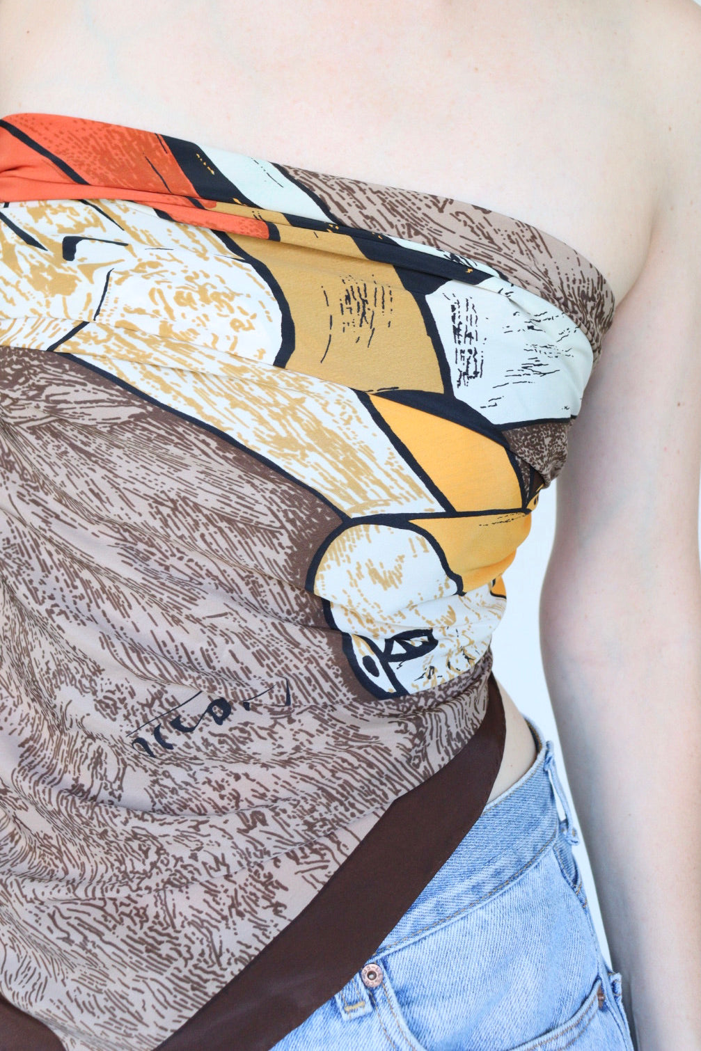 The Picasso Art - square scarf