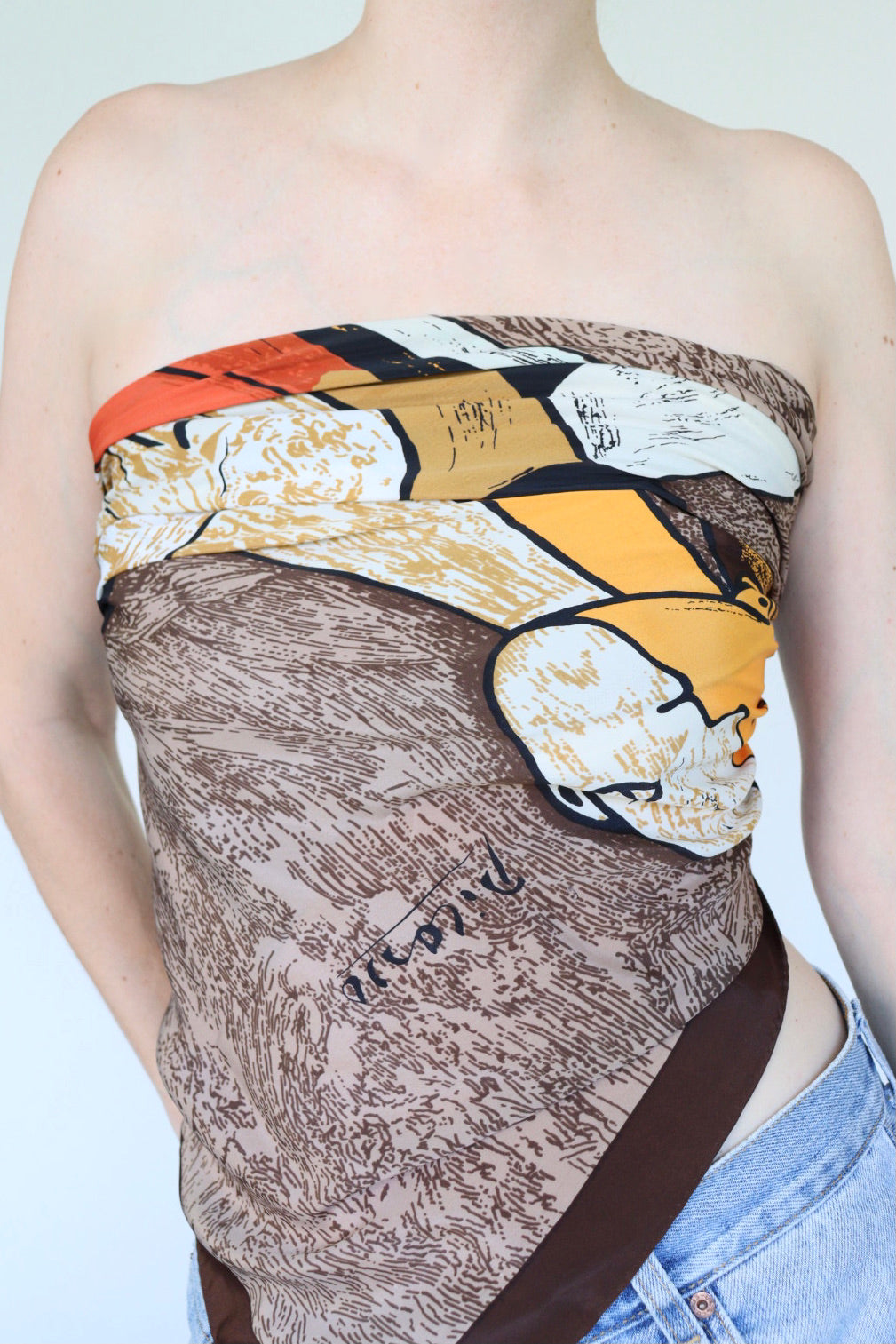 The Picasso Art - square scarf