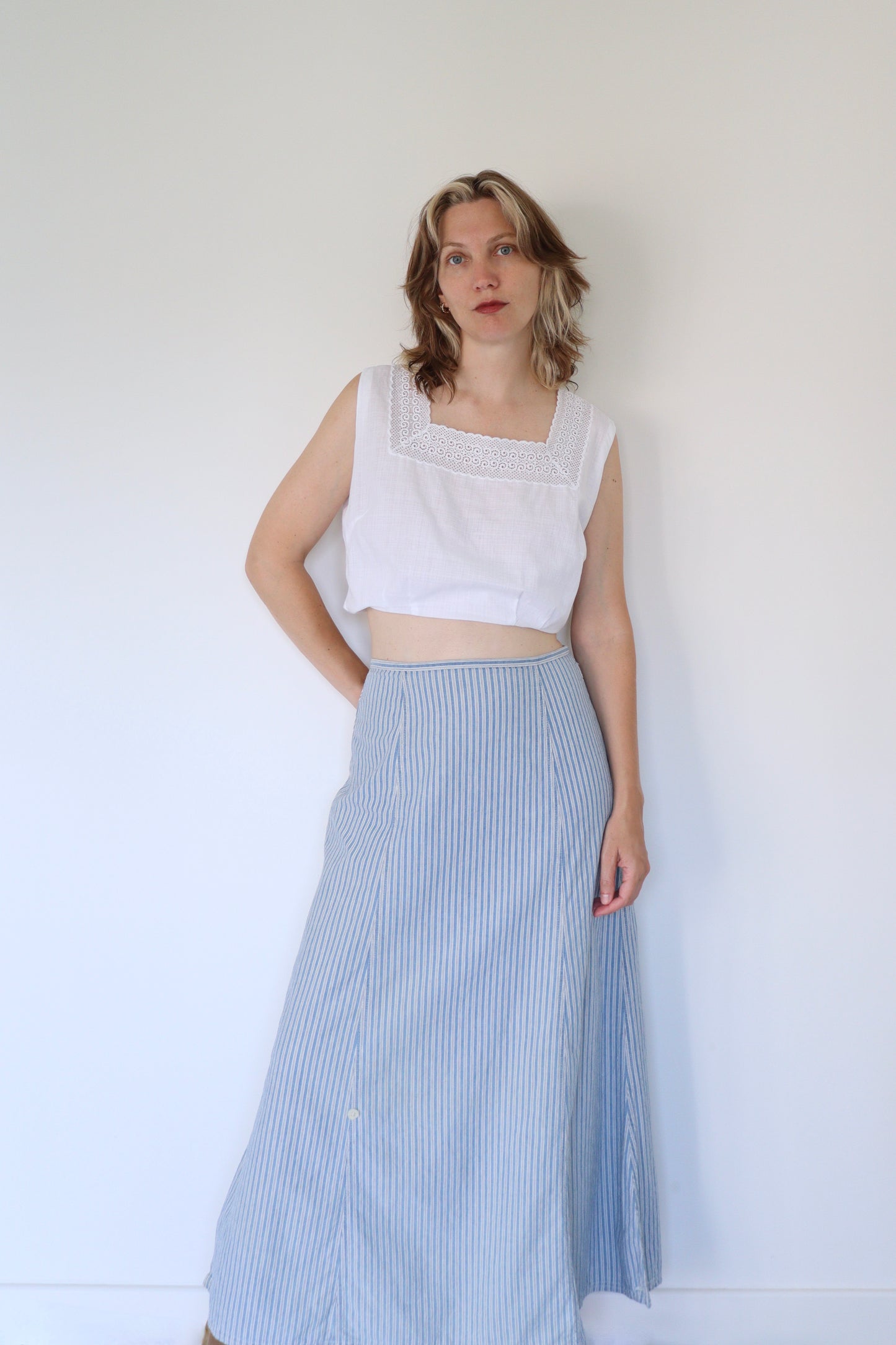 The Oilily Pin & Stripe - skirt - S up to M