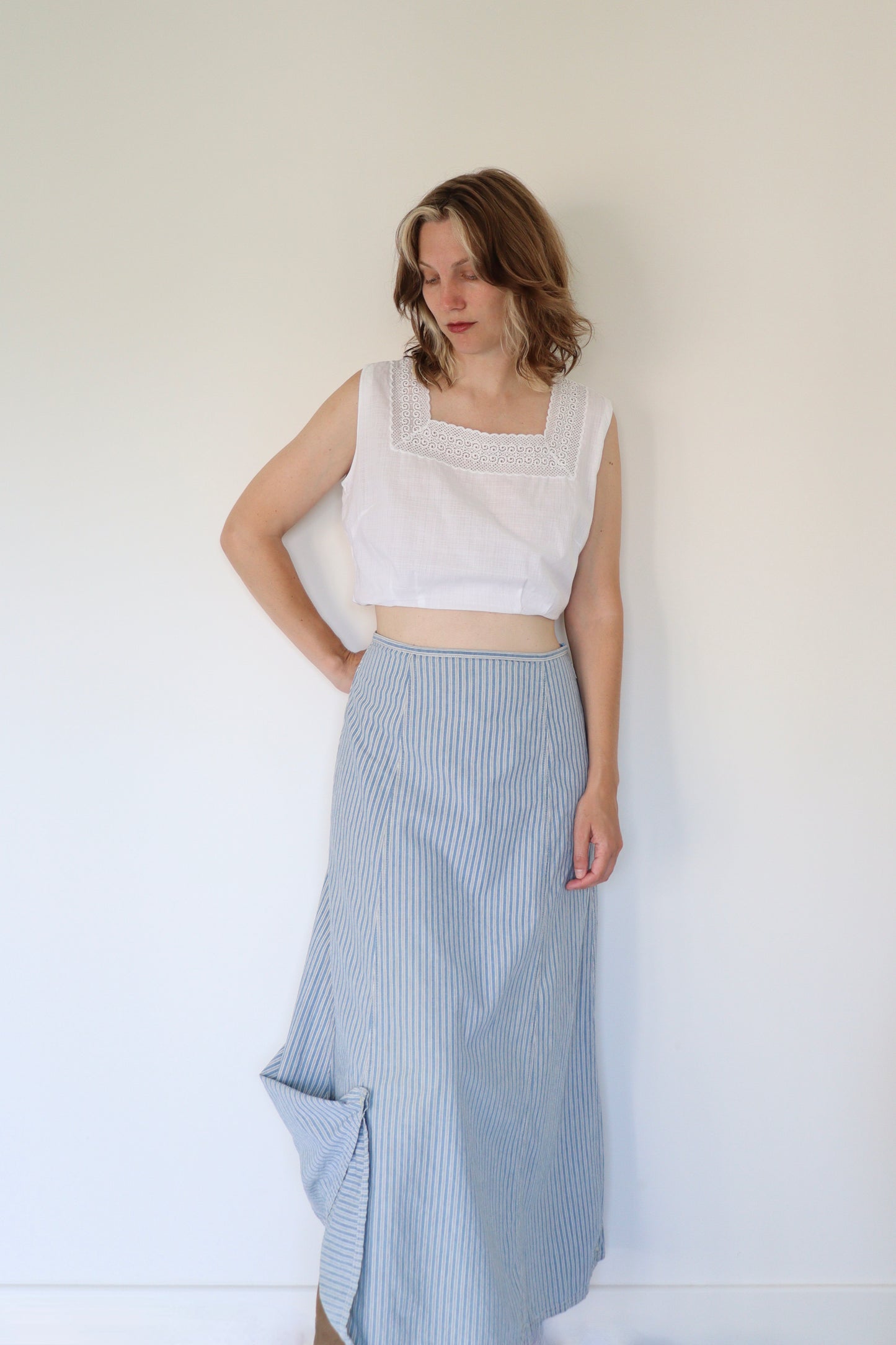 The Oilily Pin & Stripe - skirt - S up to M