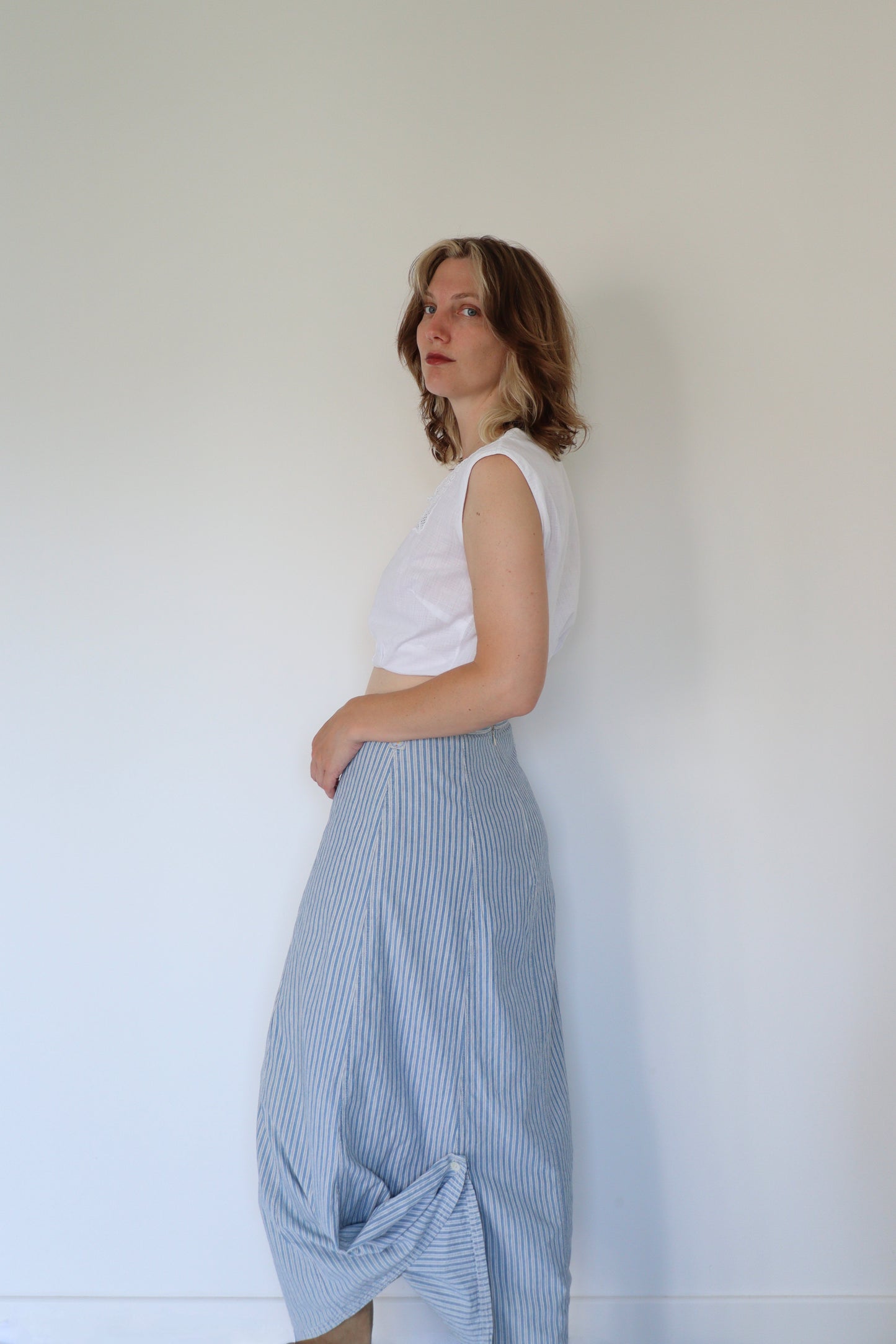 The Oilily Pin & Stripe - skirt - S up to M