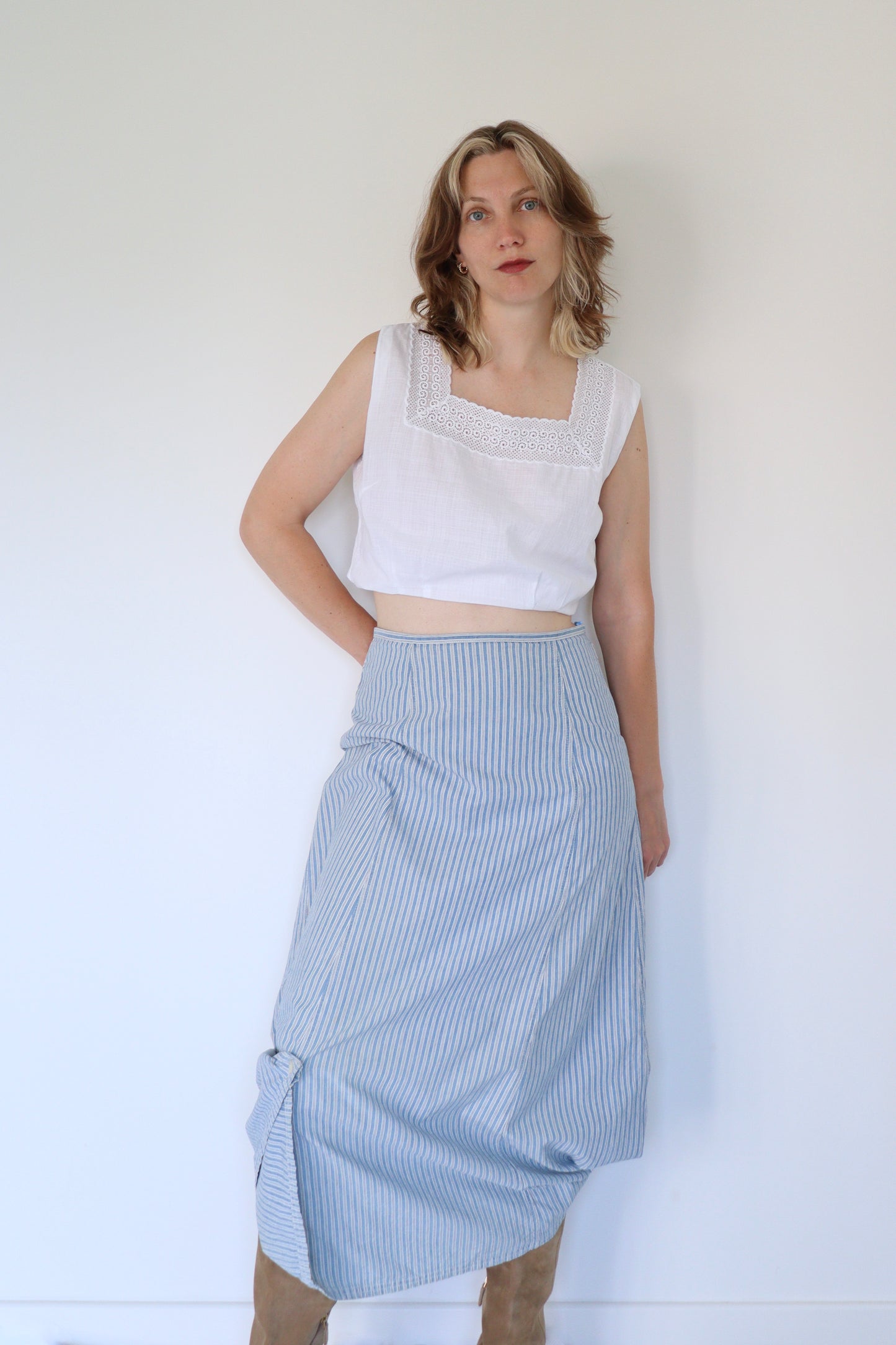 The Oilily Pin & Stripe - skirt - S up to M