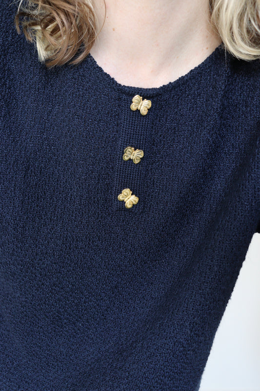 The Butterfly Buttons - top / t-shirt - S up to M/L