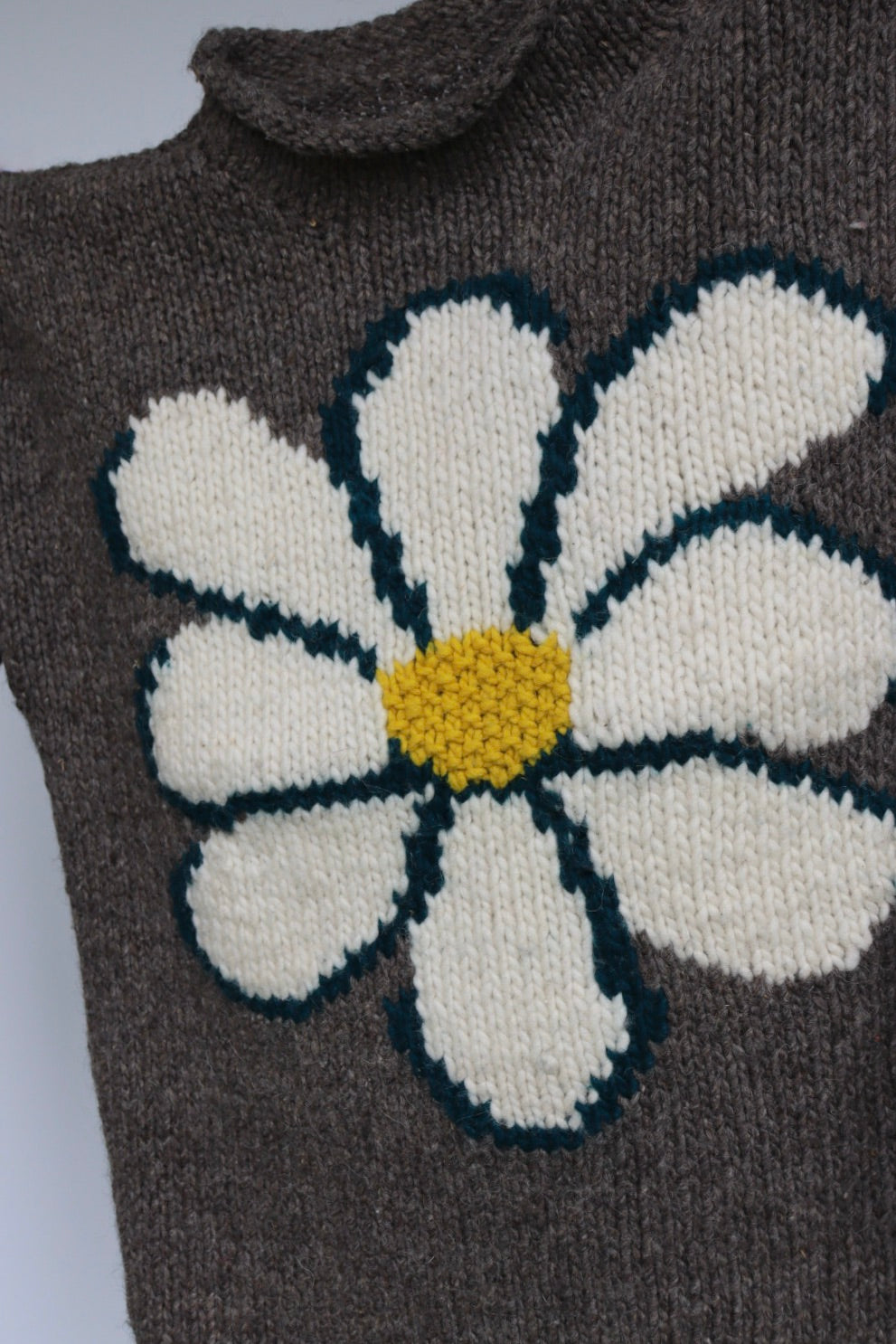 The Daisy Sweater - vintage knitted sweater - S up to XL